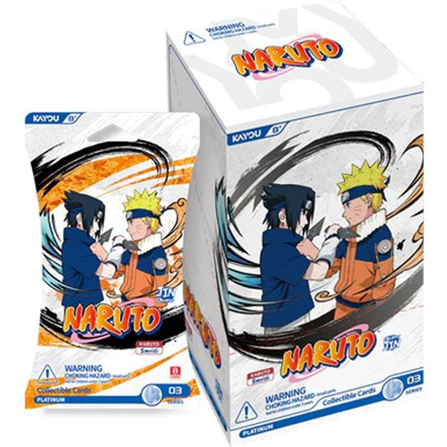 Naruto Smriti Chapter Jin Collectible Card Display Box (12 Packs) – Platinum Series 03