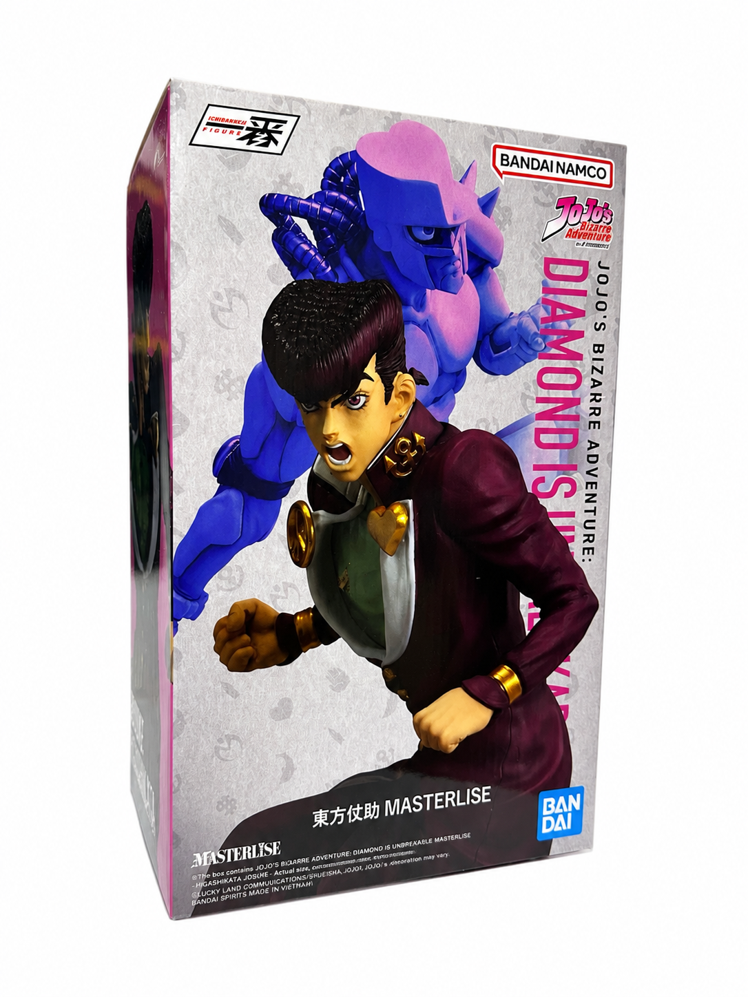 JoJo's Bizarre Adventure: Diamond Is Unbreakable Josuke Higashikata Stand Rush! Masterlise Ichibansho Statue
JoJos Bizarre Adventure Ichibansho Statues and Busts
Item Number: BLFBAS69073WNK