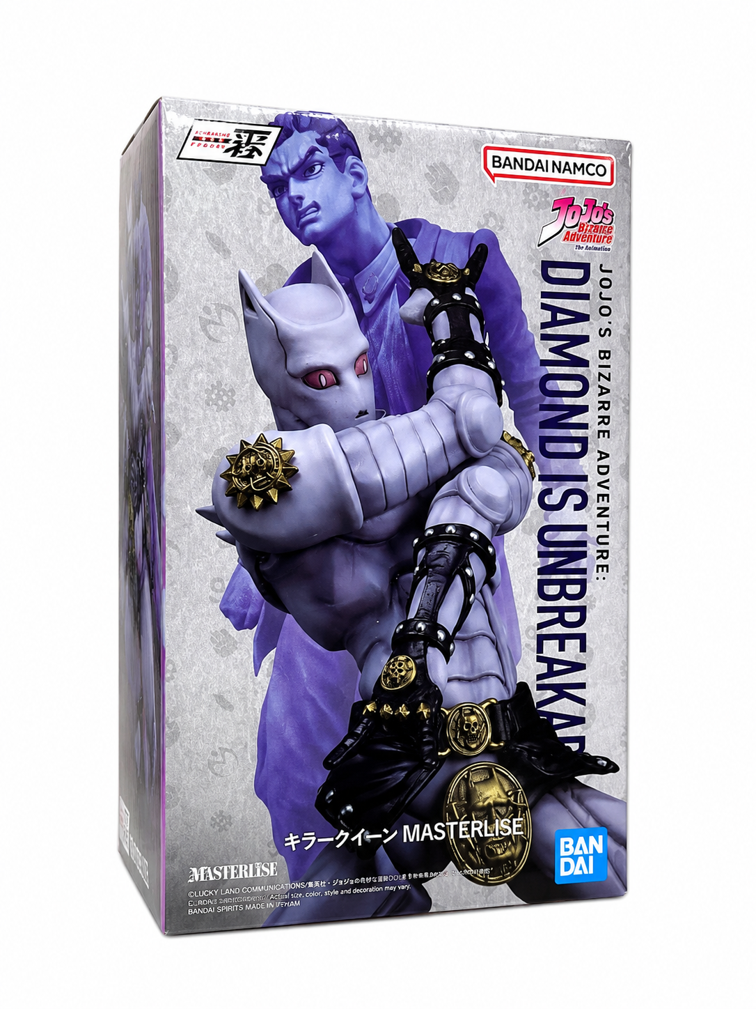 JoJo's Bizarre Adventure: Diamond Is Unbreakable Deadly Queen Stand Rush! Masterlise Ichibansho Statue
JoJos Bizarre Adventure Ichibansho Statues and Busts
Item Number: BLFBAS69076WNK