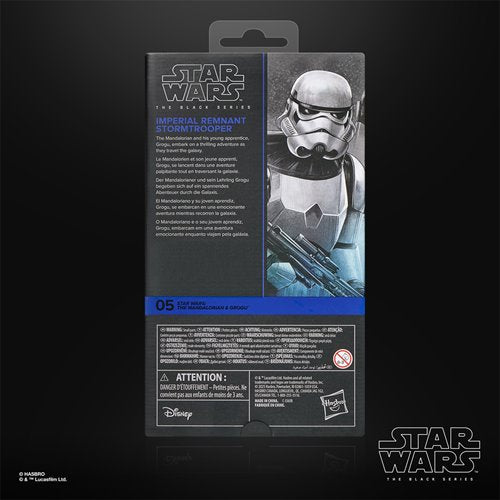 Star Wars The Black Series The Mandalorian & Grogu Imperial Remnant Stormtrooper 6-Inch Action Figure
Star Wars Hasbro Action Figures
Item Number: HSG2573WNK