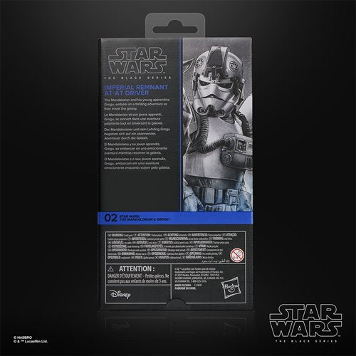 Star Wars The Black Series The Mandalorian & Grogu Imperial Remnant AT-AT Driver 6-Inch Action Figure
Star Wars Hasbro Action Figures
Item Number: HSG2571WNK