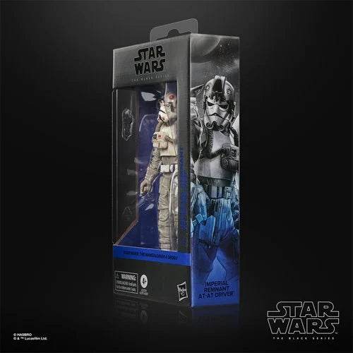 Star Wars The Black Series The Mandalorian & Grogu Imperial Remnant AT-AT Driver 6-Inch Action Figure
Star Wars Hasbro Action Figures
Item Number: HSG2571WNK