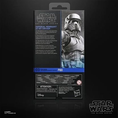 Star Wars The Black Series The Mandalorian & Grogu Imperial Remnant AT-RT Driver 6-Inch Action Figure
Star Wars Hasbro Action Figures
Item Number: HSG2572WNK
