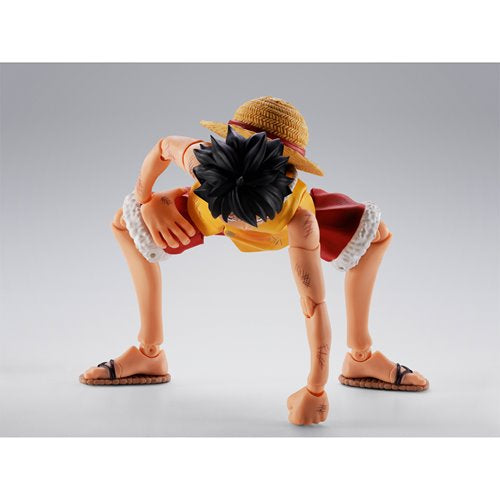 One Piece Monkey D. Luffy Summit War of Marineford S.H.Figuarts Action Figure
One Piece Bandai Tamashii Nations Action Figures
Item Number: BLFBAS69297WNK