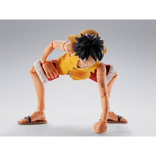 One Piece Monkey D. Luffy Summit War of Marineford S.H.Figuarts Action Figure
One Piece Bandai Tamashii Nations Action Figures
Item Number: BLFBAS69297WNK