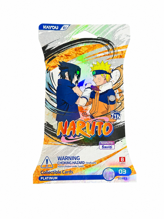 Kayou Naruto Smriti Trading Card Game: Chapter Jin Series 3 Sleeved Booster Pack (8 Cards)