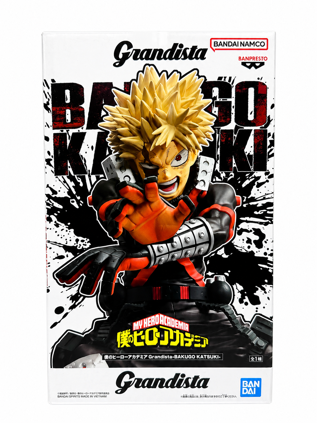 My Hero Academia Bakugo Katsuki Grandista Statue
My Hero Academia Banpresto Statues and Busts
Item Number: DNY679WNK