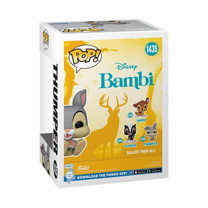 Thumper
Bambi Thumper Funko Pop! Vinyl Figure #1435
Bambi Funko Funko Pop! Vinyl Figures
Item Number: FU65666WNK