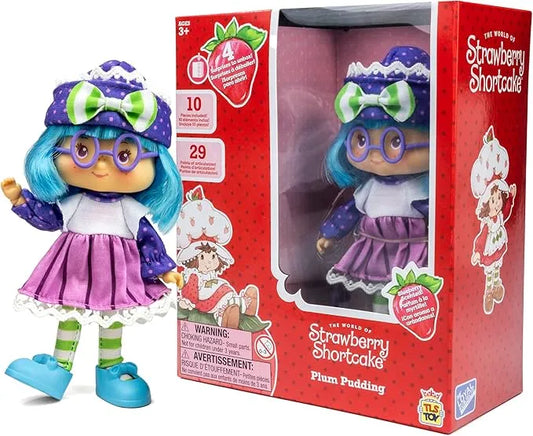 Strawberry Shortcake Plum Pudding Fashion Doll – 5.5” Fully Articulated Limited Release Figure