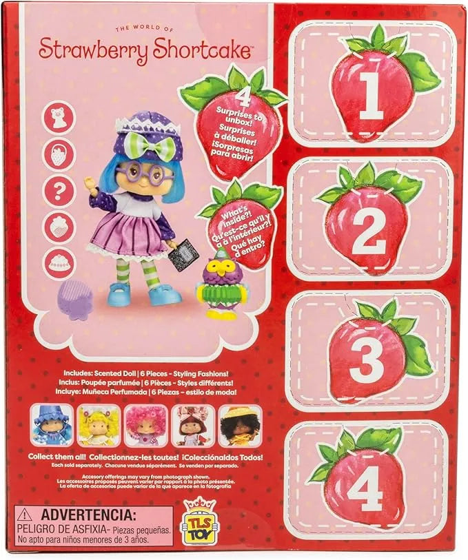 Strawberry Shortcake Plum Pudding Fashion Doll – 5.5” Fully Articulated Limited Release Figure