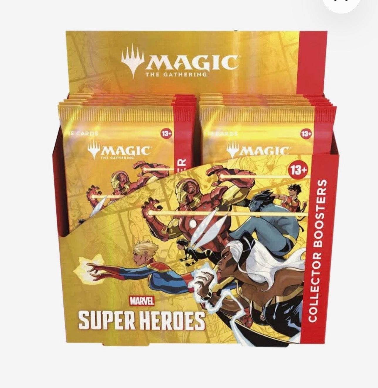 Magic: The Gathering x Marvel Super Heroes Collector Booster Display Box (12 Packs) – English | Sealed