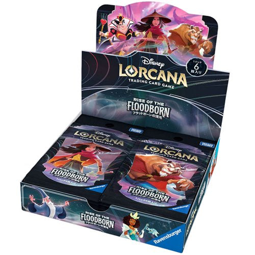 Disney Lorcana Rise of the Floodborn (Japanese) Booster Display Tray of 16
Lorcana Ravensburger Trading Cards
Item Number: RA8663AAWNK
