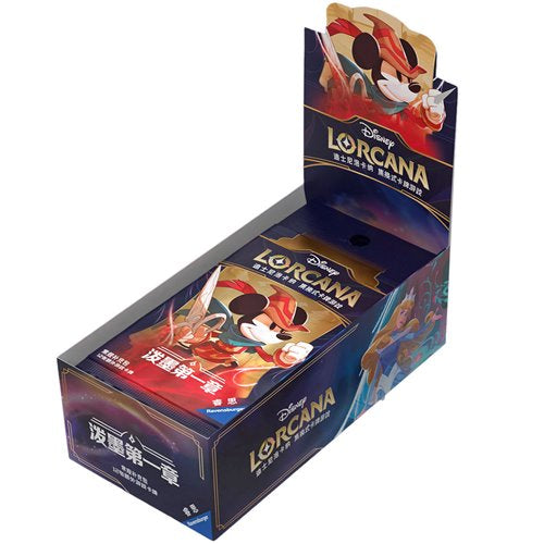 Disney Lorcana The First Chapter (Chinese) Booster Display Tray of 10
Lorcana Ravensburger Trading Cards
Item Number: RA8590AAWNK
