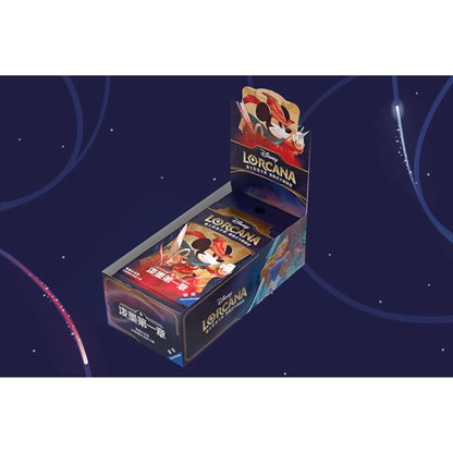 Disney Lorcana The First Chapter (Chinese) Booster Display Tray of 10
Lorcana Ravensburger Trading Cards
Item Number: RA8590AAWNK