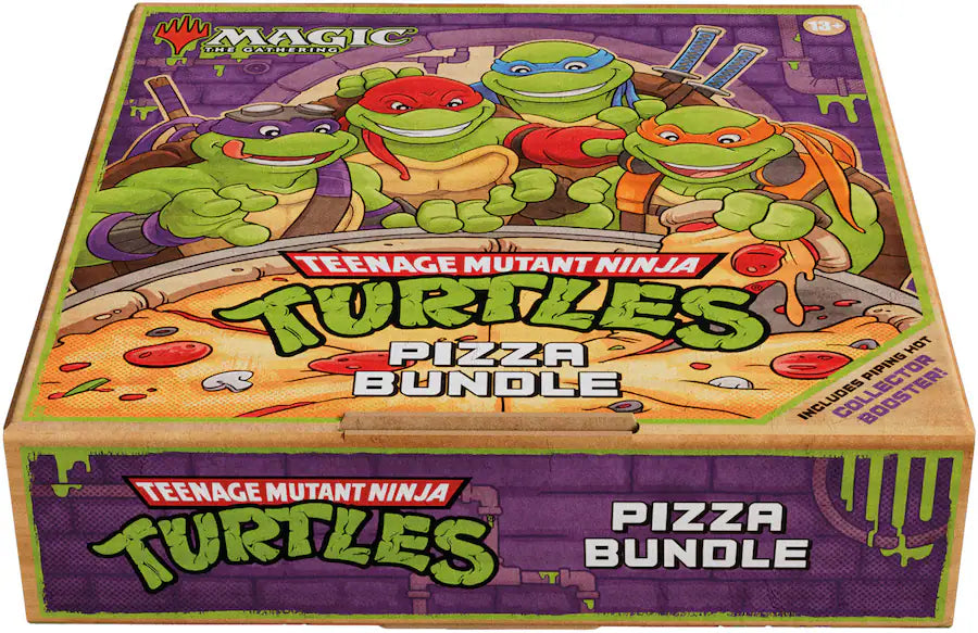 Magic: The Gathering x Teenage Mutant Ninja Turtles Pizza Bundle | TMNT Crossover | Wizards of the Coast
