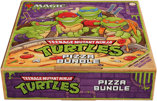 Magic: The Gathering x Teenage Mutant Ninja Turtles Pizza Bundle | TMNT Crossover | Wizards of the Coast