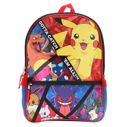 Pokemon Large Character Backpack 5-Piece Set
Bioworld Pokemon Backpacks
Item Number: BWB1B5F6DPOKWNK