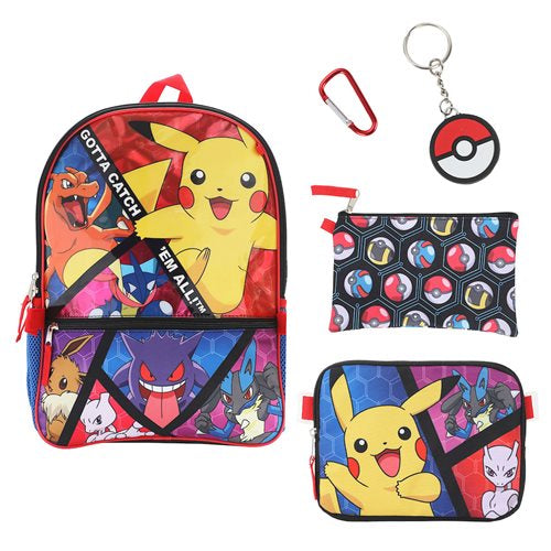 Pokemon Large Character Backpack 5-Piece Set
Bioworld Pokemon Backpacks
Item Number: BWB1B5F6DPOKWNK