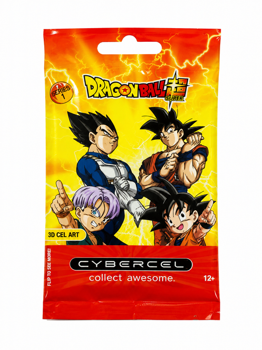 Dragon Ball Super CyberCel 3D Cel Art Series 1 Trading Card Pack | Factory Sealed | Official Collectible