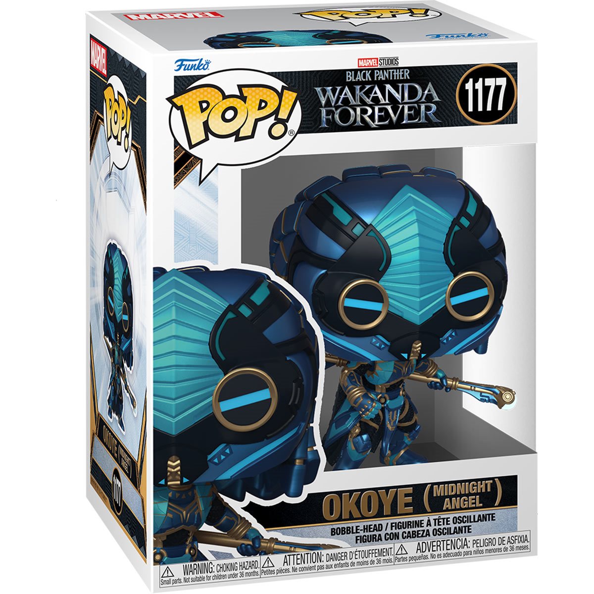 Black Panther: Wakanda Forever Series 2 Okoye (Midnight Angel) Funko Pop! Vinyl Figure