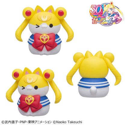 Sailor Moon Sailor Mewn Vol. 2 Pretty Guardian Sailor Moon MegaHouse Mega Cat Project Mini-Figure 6-Pack