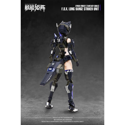 Cyber Forest Fantasy Girls F.O.X. Long Range Striker Unit Vivienne 1:12 Scale Model Kit