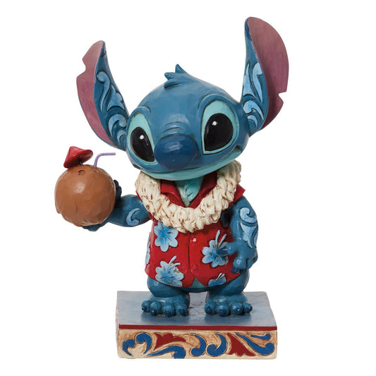 Disney Traditions Lilo & Stitch Stitch Hawaiian Shirt Tropical Delight by Jim Shore Statue