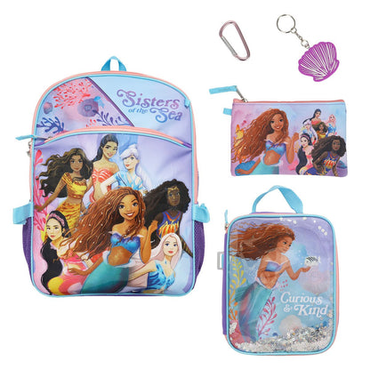 The Little Mermaid Backpack 5-Piece Set