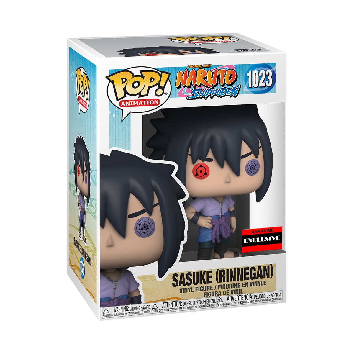 Naruto Sasuke Uchiha Rinnegan Funko Pop! Vinyl Figure - AAA Anime Exclusive