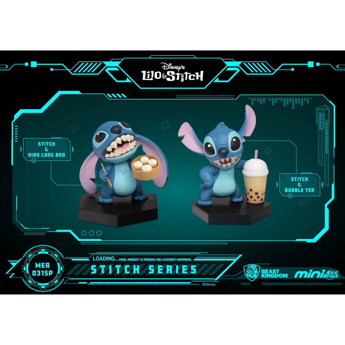 Lilo & Stitch Stitch Series MEA-031SP Asian Cuisine Mini-Figure 2-Pack