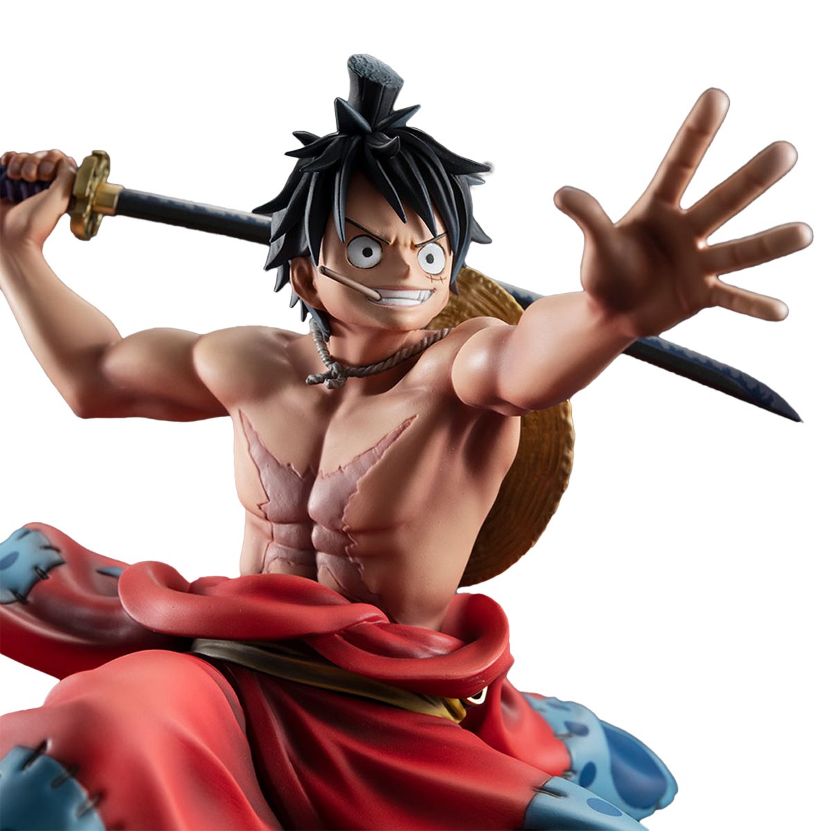 One Piece Portrait of Pirates Warriors Alliance Monkey D. Luffy Taro Version Statue - ReRun