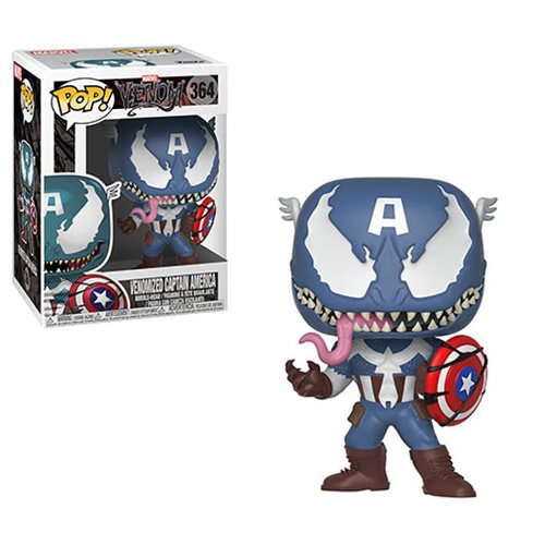 Marvel Venom Venomized Captain America Funko Pop! Vinyl Figure #364