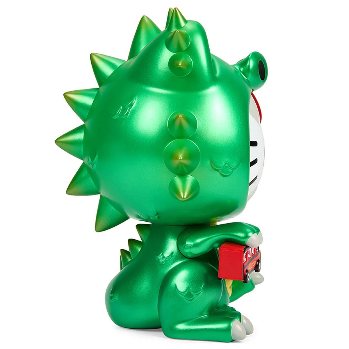 Sanrio Hello Kitty Kaiju Cosplay Metallic Green 8-Inch Vinyl Figure