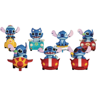 Lilo & Stitch Stitch Series Pull Back Car PBC-013 Set of 6